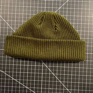 Butterscotch - Deep Search Cotton Blend Beanie One Size - Green
